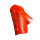 Runati Senior Shin Guard (Red)